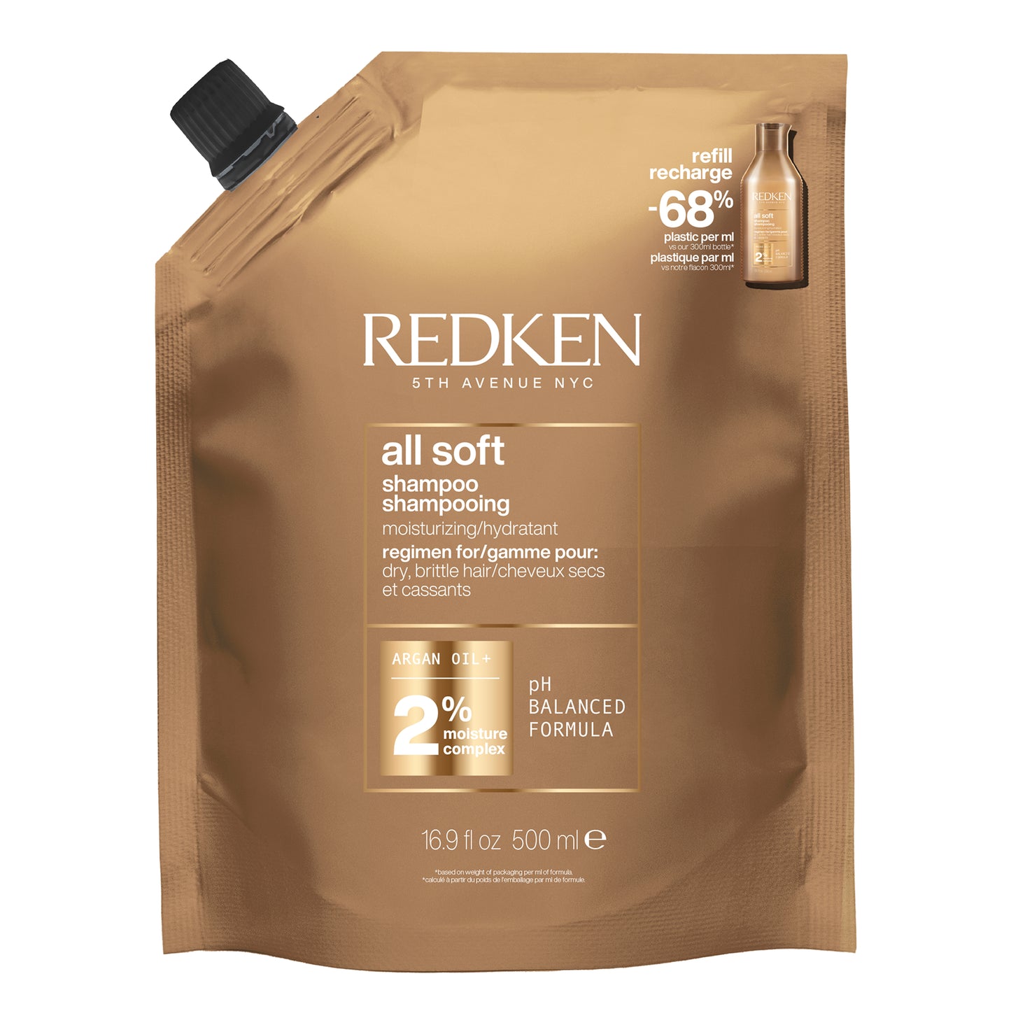 Redken All Soft Champô Refill