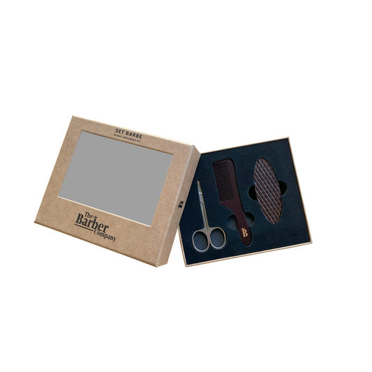 Tbc Conjunto Para Barba Escova Pente E Tesoura
