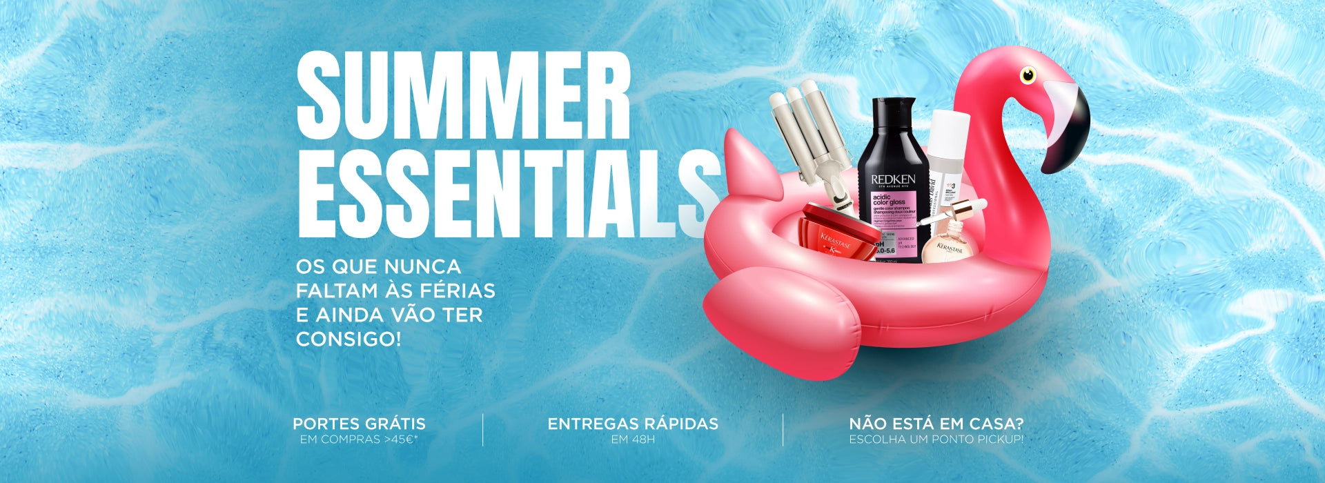 Banner campanha Summer Essentials