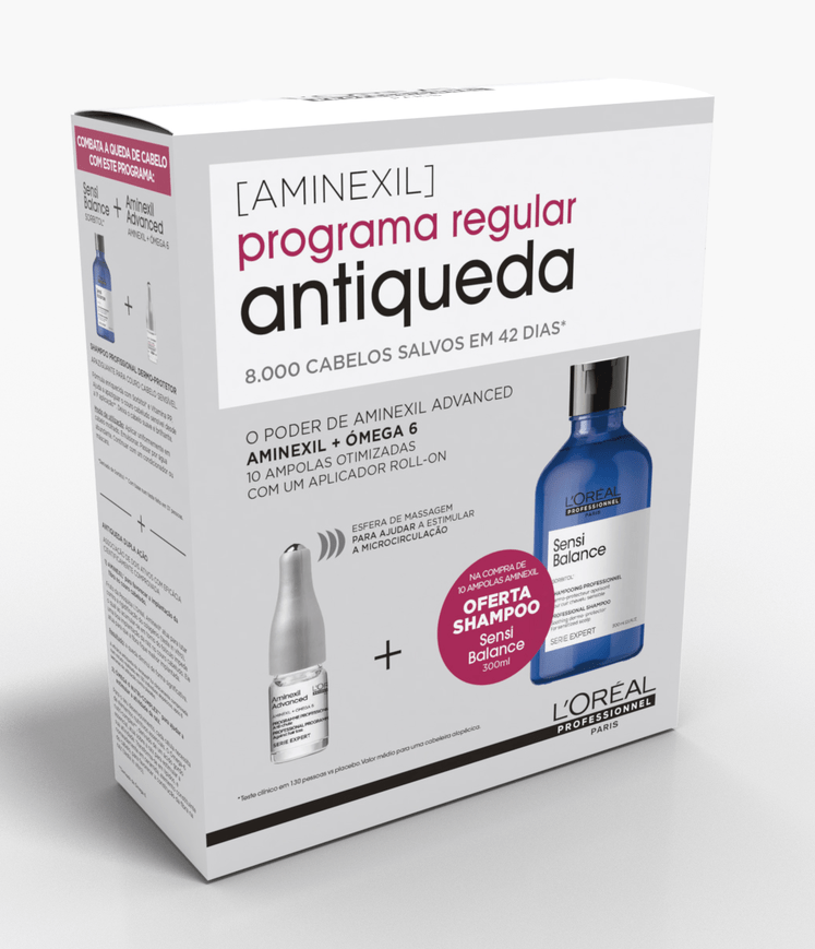 Loreal Coffret Aminexil Antiqueda 10x6ml