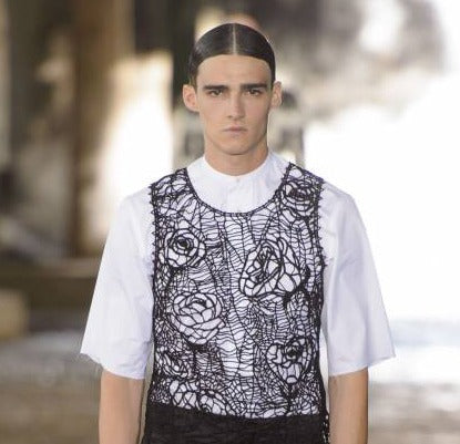 A risca ao meio, também para os homens?