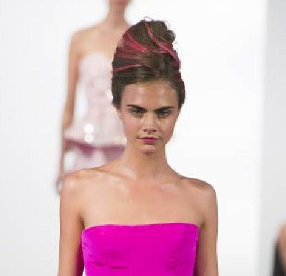 As madeixas coloridas