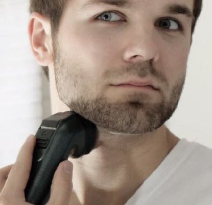 Homem: manutenção de uma barba de 3 dias