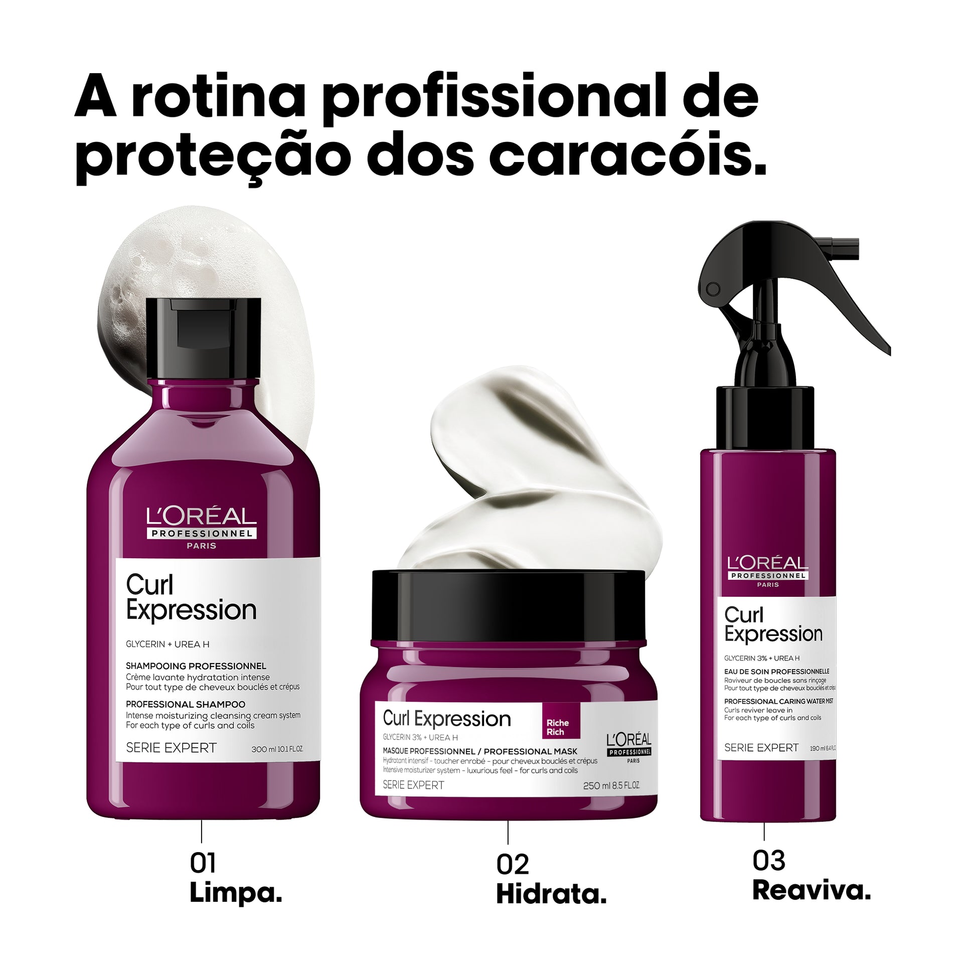 Curl Expression Agua Reativador De Caracois