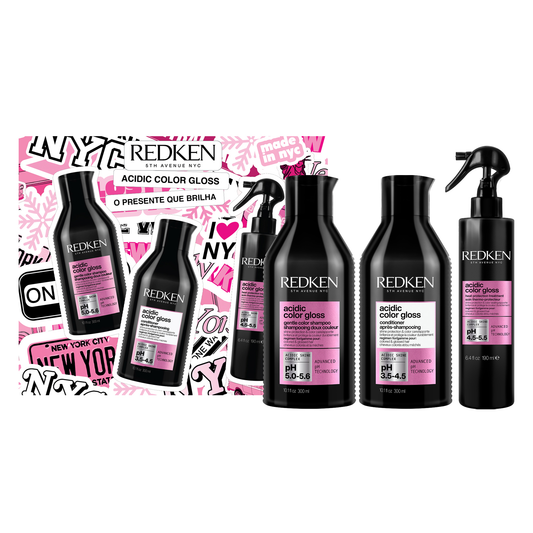 Redken Acidic Color Gloss Holidays Coffret - Cabelo com Coloração | Jean Louis David