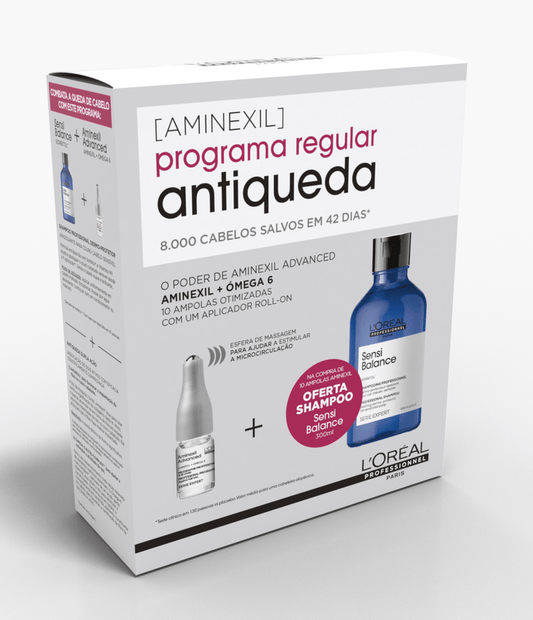 Loreal Coffret Aminexil Antiqueda 10x6ml