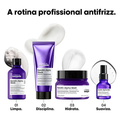 Máscara Capilar Profissional Keratin Alpha Sleek