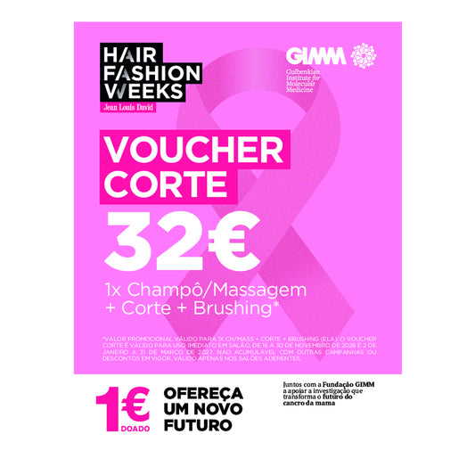 Hair Fashion Weeks Voucher Corte + Brushing