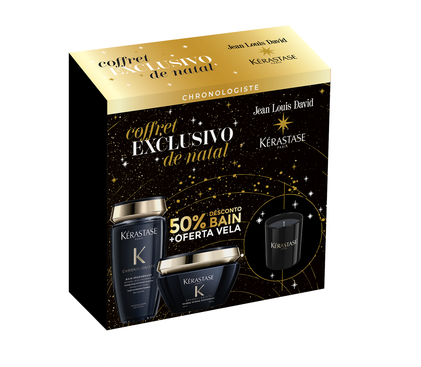 Kerastase Coffret Natal Choronologiste Mask 50 Bain Oferta Vela