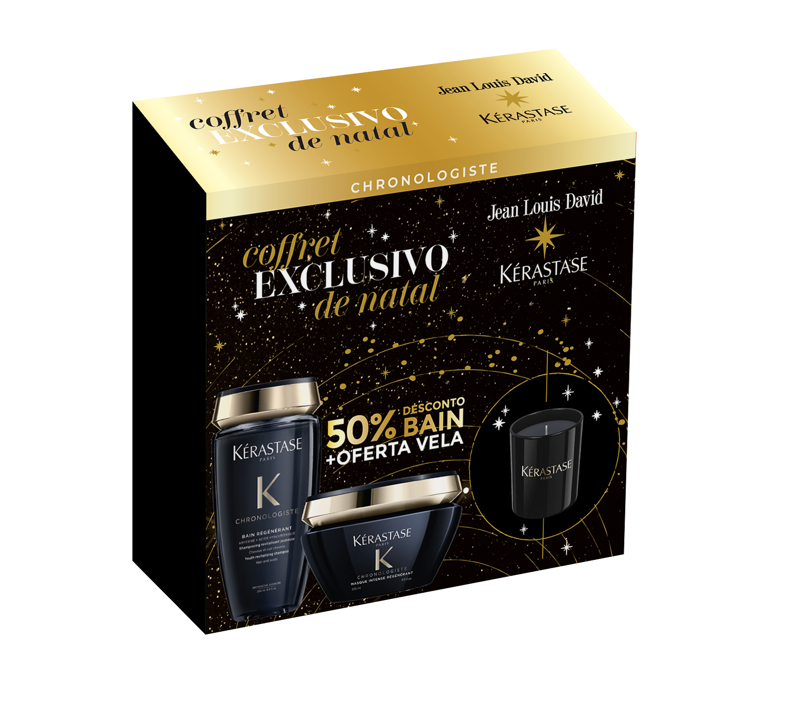 Kerastase Coffret Natal Choronologiste Mask 50 Bain Oferta Vela