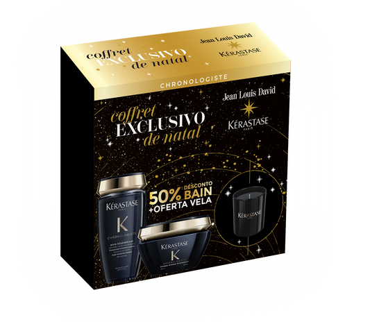 Kerastase Coffret Natal Choronologiste Mask 50 Bain Oferta Vela