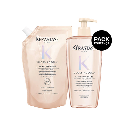 Kérastase Pack Bain Gloss Absolu 500ml + Refill